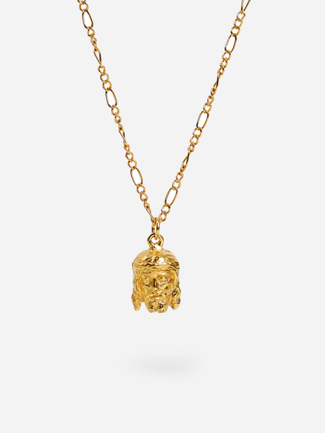 Cristo Rey Necklace (Gold)