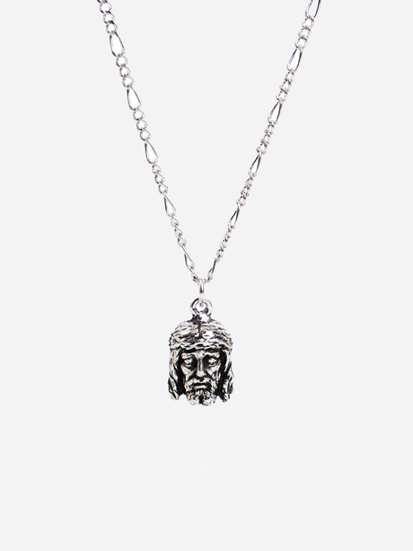 Cristo Rey Necklace (Silver)