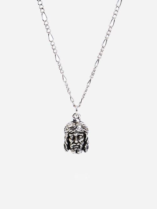 Cristo Rey Necklace (Silver)